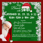 Brunch with Santa Reservations Now Available!