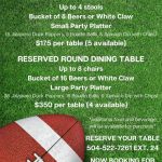 Saints Football Watch Parties Available in Sept.!