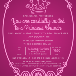 Join us for a Princess Brunch!