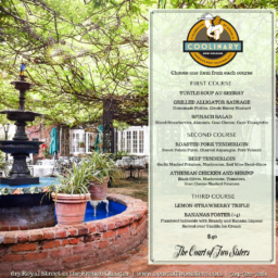 Coolinary Dinner Menu Available July 14-Sept. 5