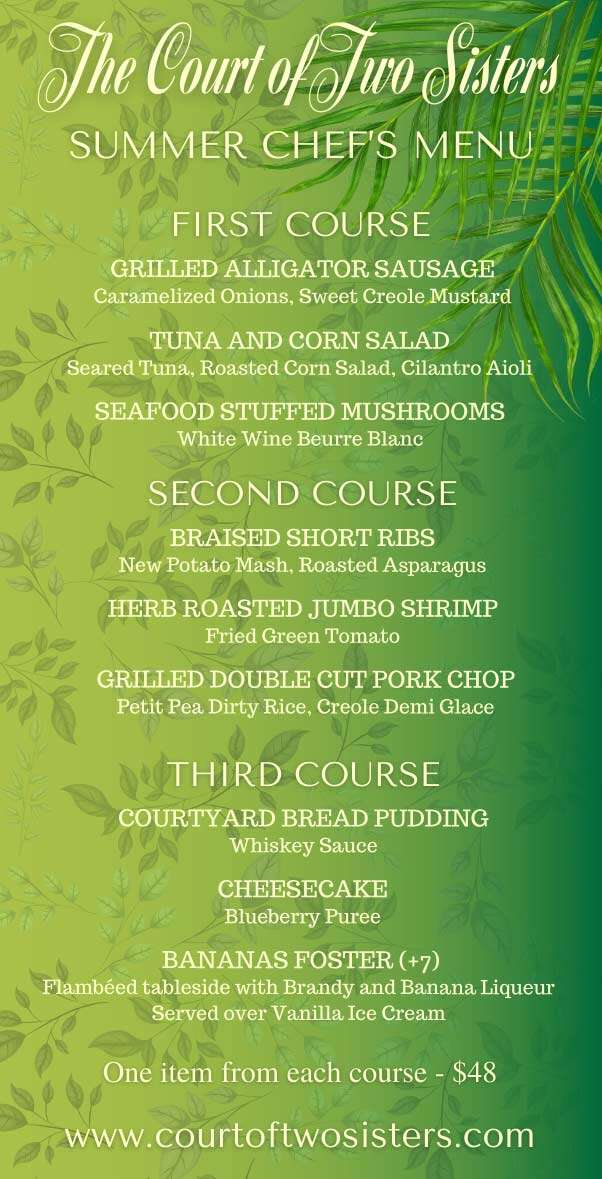 Coolinary 2024 Menu